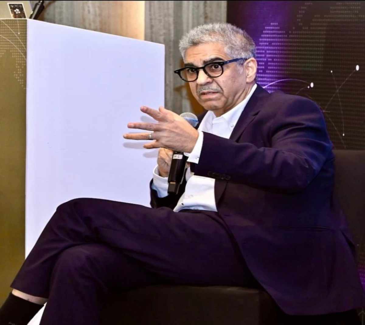 Portrait of Dr. Anil Lamba, chartered accountant and corporate trainer.