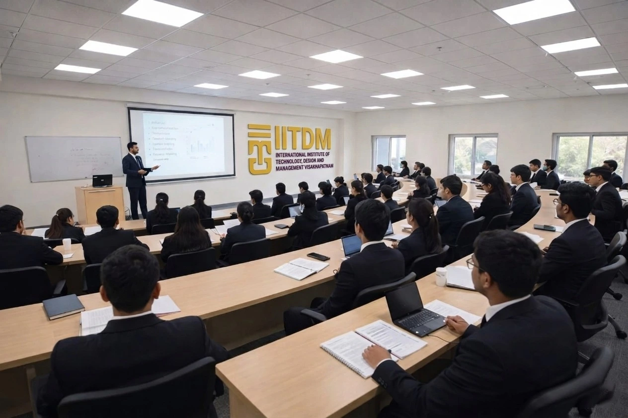 Smart classrooms at IITDM Vizag