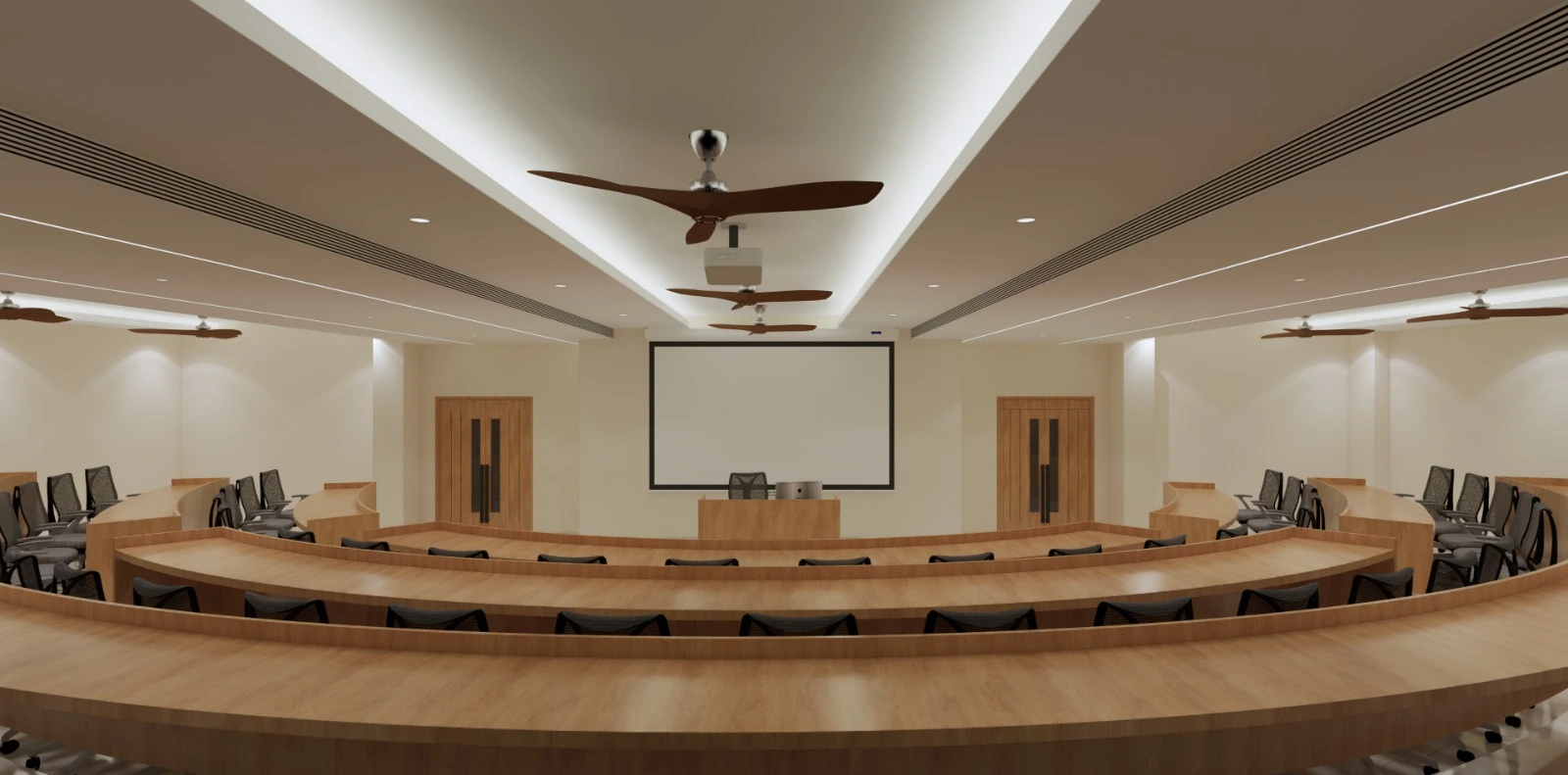Lecture theatre at IITDM Vizag